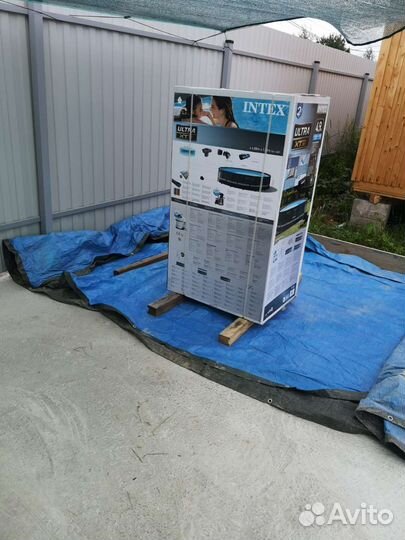 Каркасный бассейн intex ultra xtr