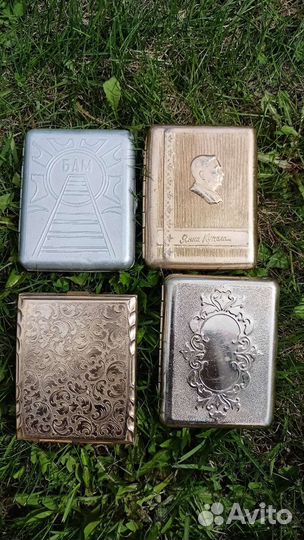 Портсигар СССР. 4шт