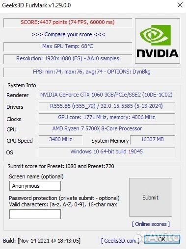 Видеокарта gtx 1060 3gb colorful