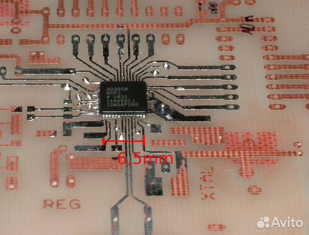 DDS AD9958 500Msps купить в Москве | Хобби и отдых | Авито