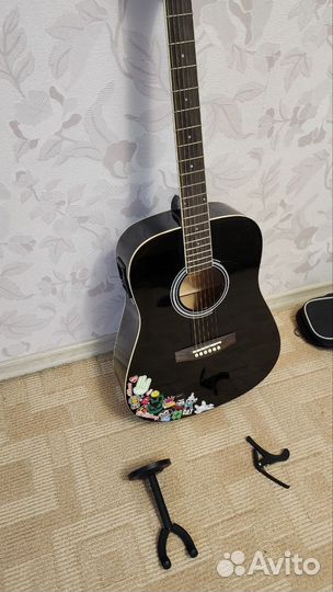 Акустическая гитара Jay JJ45-BK