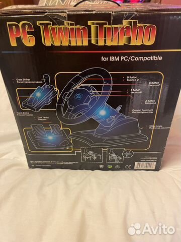 Руль для компьютера PC twin turbo