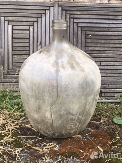 Бутыль стеклянная 50 литров