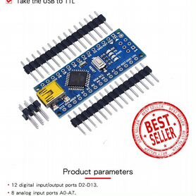 Arduino nano Atmega168P (Original) mini usb