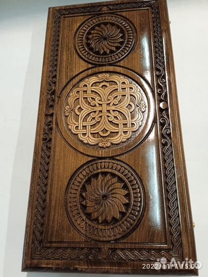 Нарды резные 