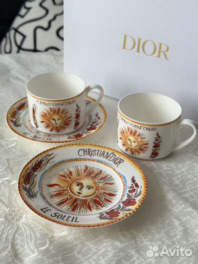 Набор чайных пар Сhristiane Dior