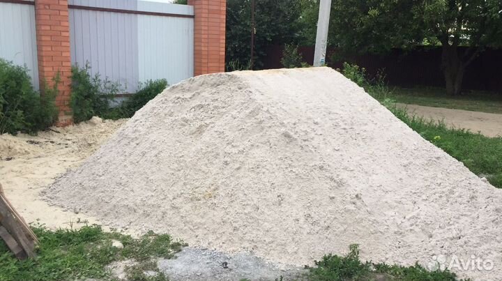 Песок карьерный сеянный