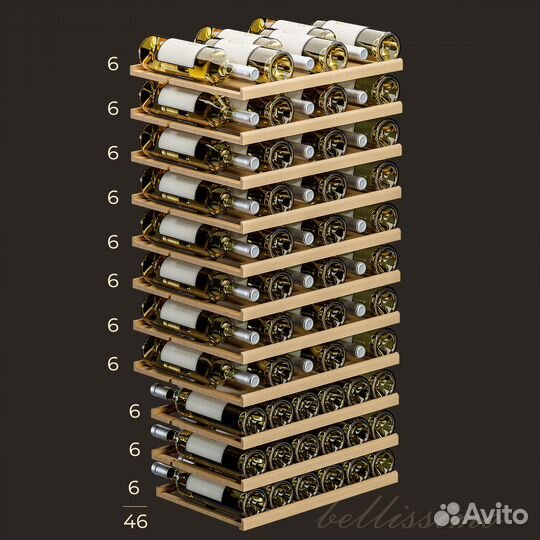 Винный шкаф Meyvel MV66-KSB1