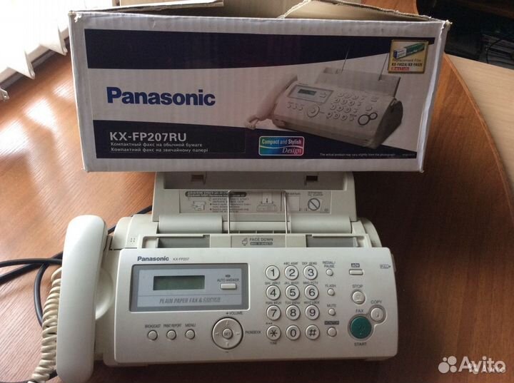 Новый Факс panasonic