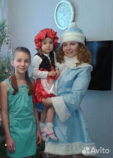 Костюм новогодний Красная шапочка на 2-3г