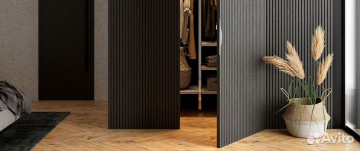 Двери скрытого монтажа экошпон
