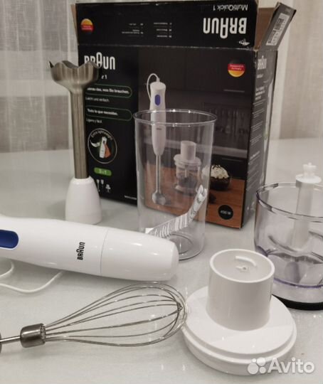 Блендер погружной braun новый