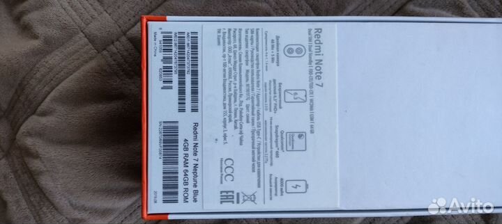 Xiaomi Redmi Note 7, 4/64 ГБ