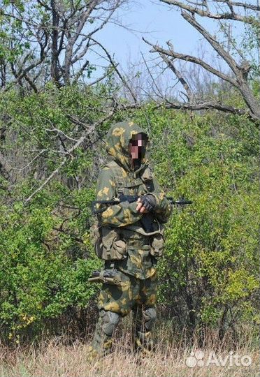 Костюм Сетчатый Маскировочный Летний Березка СССР