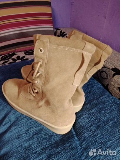 Ботинки yeezy crepe boot