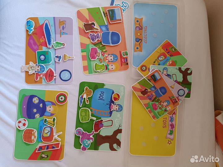 Игры для детей на липучках