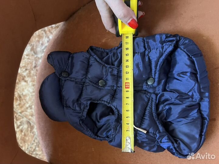 Пуховик желетка для маленьких собак