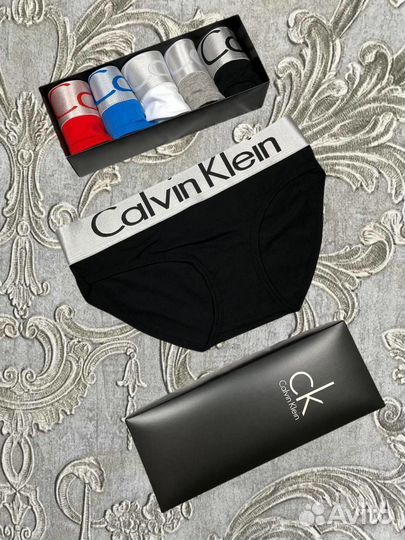 Calvin Klein трусы слипы женские lux