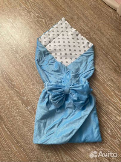 Конверт на выписку для мальчика летний