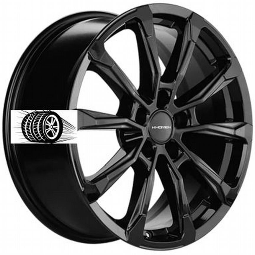 Литые диски Khomen Wheels 7.5×R18 5×114.3