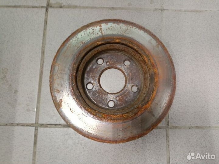 Диск тормозной передний Toyota Corolla 1zrfe