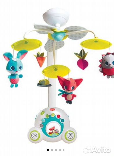 Мобиль на кроватку tiny love бумбокс