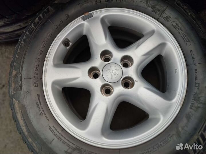 Диски бу 16 Toyota R16 J6.5 5x114.3 4шт без шин