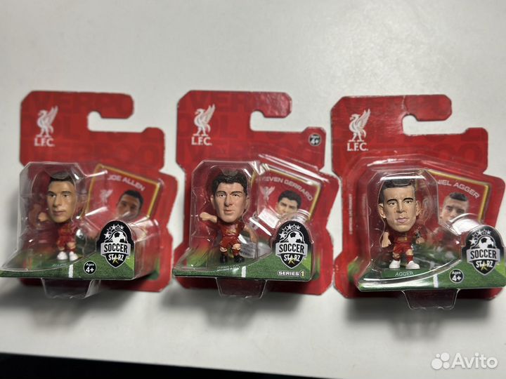Фигурки футбрлистов фк Ливерпуль