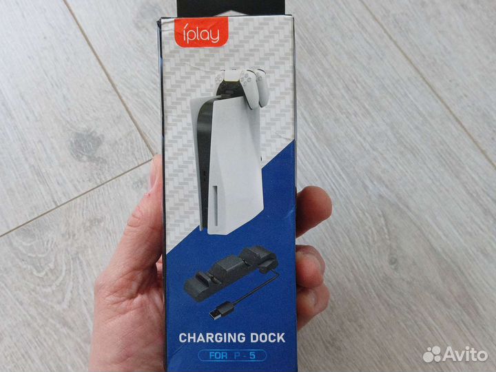 Зарядный блок для геймпадов PS 5