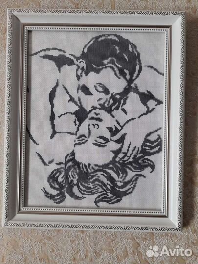 Картина вышитая 