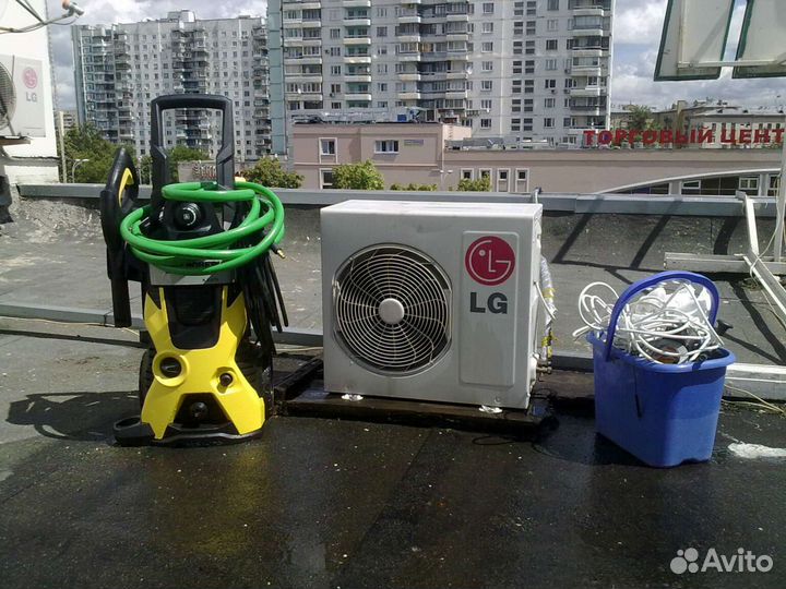 Сезонная чистка кондиционеров