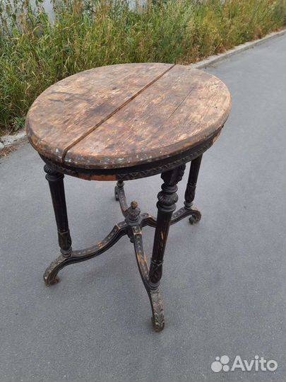 Старинный Антикварный Овальный Стол N 76