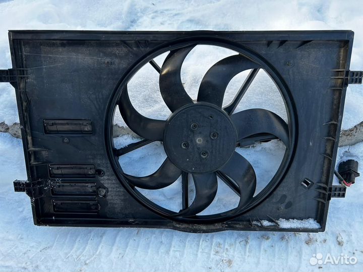 Вентилятор охлаждения двигателя для Skoda Kodiaq