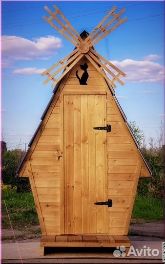 Дачный туалет с установкой BAG333