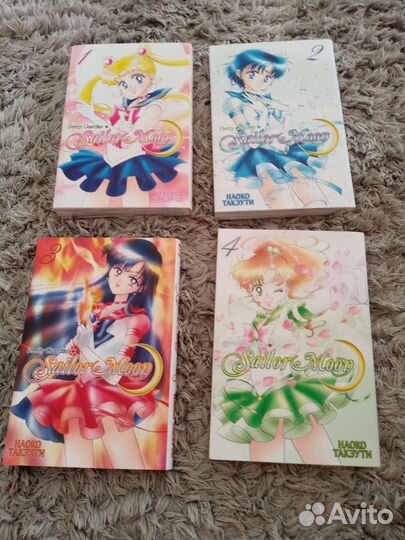 Книги манги Sailor moon сейлор мун