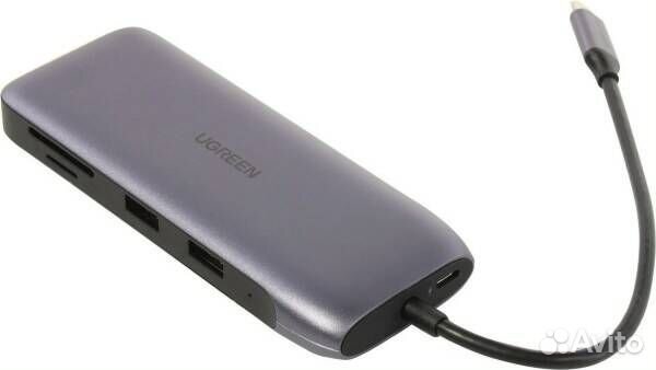 Ugreen. USB концентратор 9 в 1 (хаб) 70301