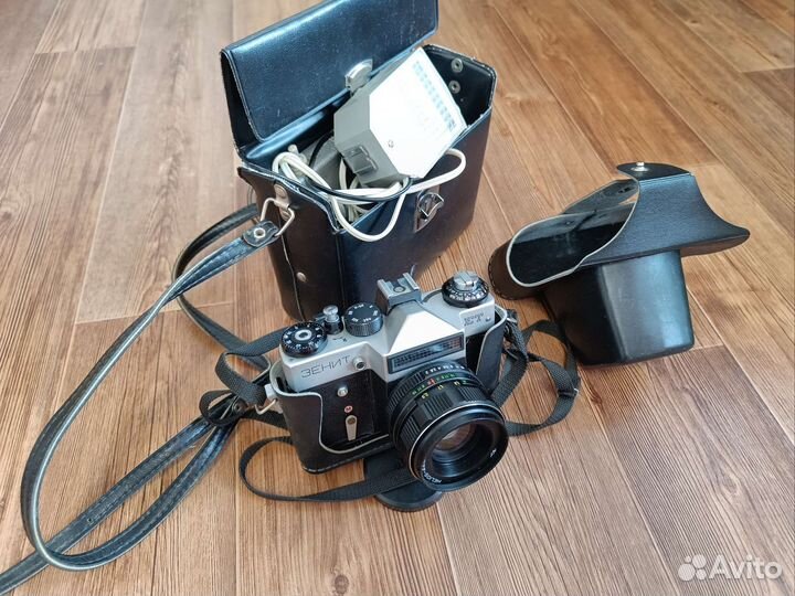 Фотоаппарат зенит ет с вспышкой