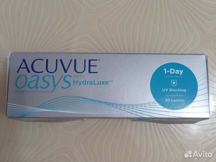Линзы контактные acuvue oasys 1 day