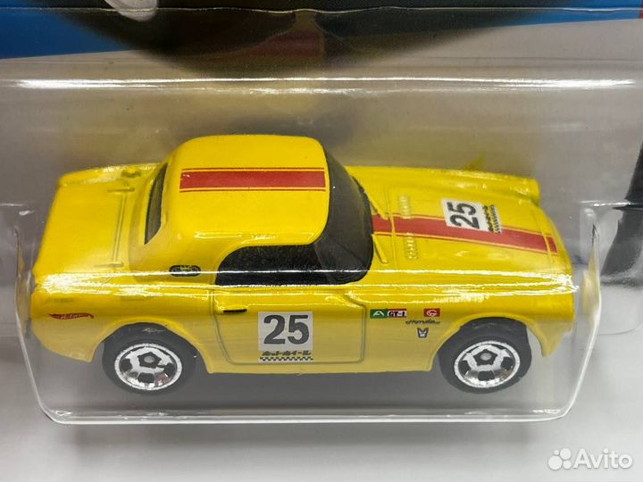 Hot Wheels Honda S800 Racing (Желтый)