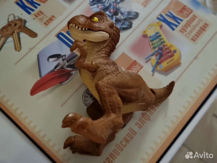 Динозаврики Блю и Тирекс Jurassic world