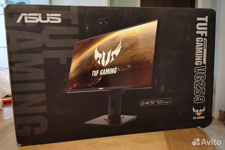 Игровой монитор asus tuf gaming vg259qm 280hz