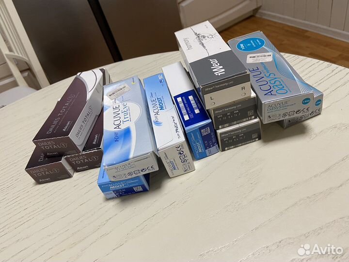 Линзы контактные acuvue -5,5, кривизна 8.5