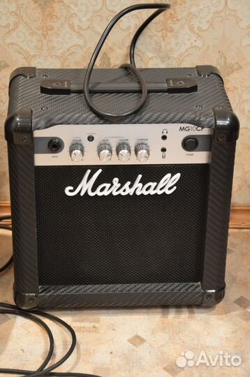 Электроакустическая гитара+комбоусилитель marshall