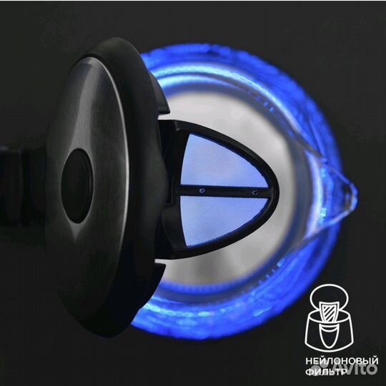 Чайник электрический стеклянный новый