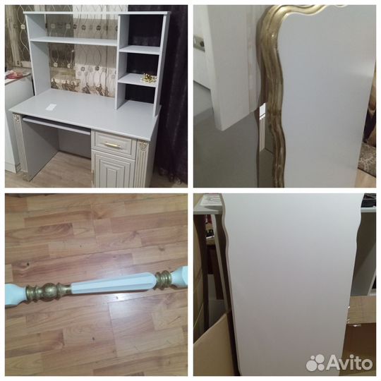 Компьютерный стол с вытяжкой новый