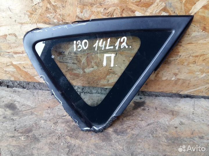 Стекло кузовное правое Hyundai i30 2007-2012
