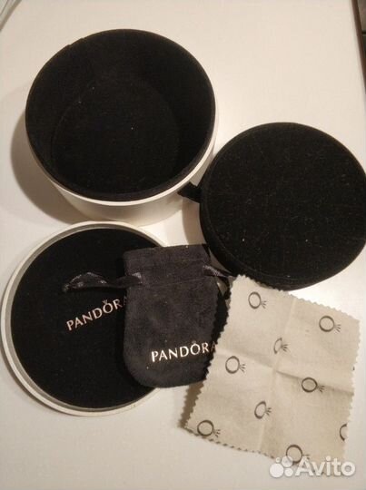 Кольцо Pandora + шкатулка