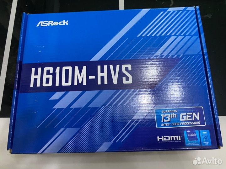 Материнская плата Asrock h610m-hvs lga1700