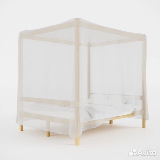 Двуспальная кровать крепкая