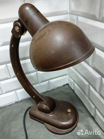Настольная лампа СССР карболит